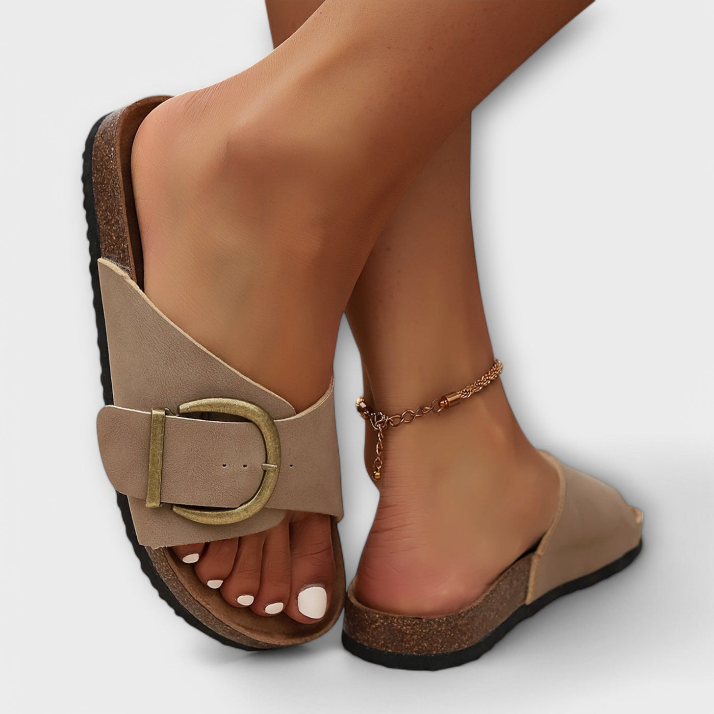 Margie Kork-Sandalen