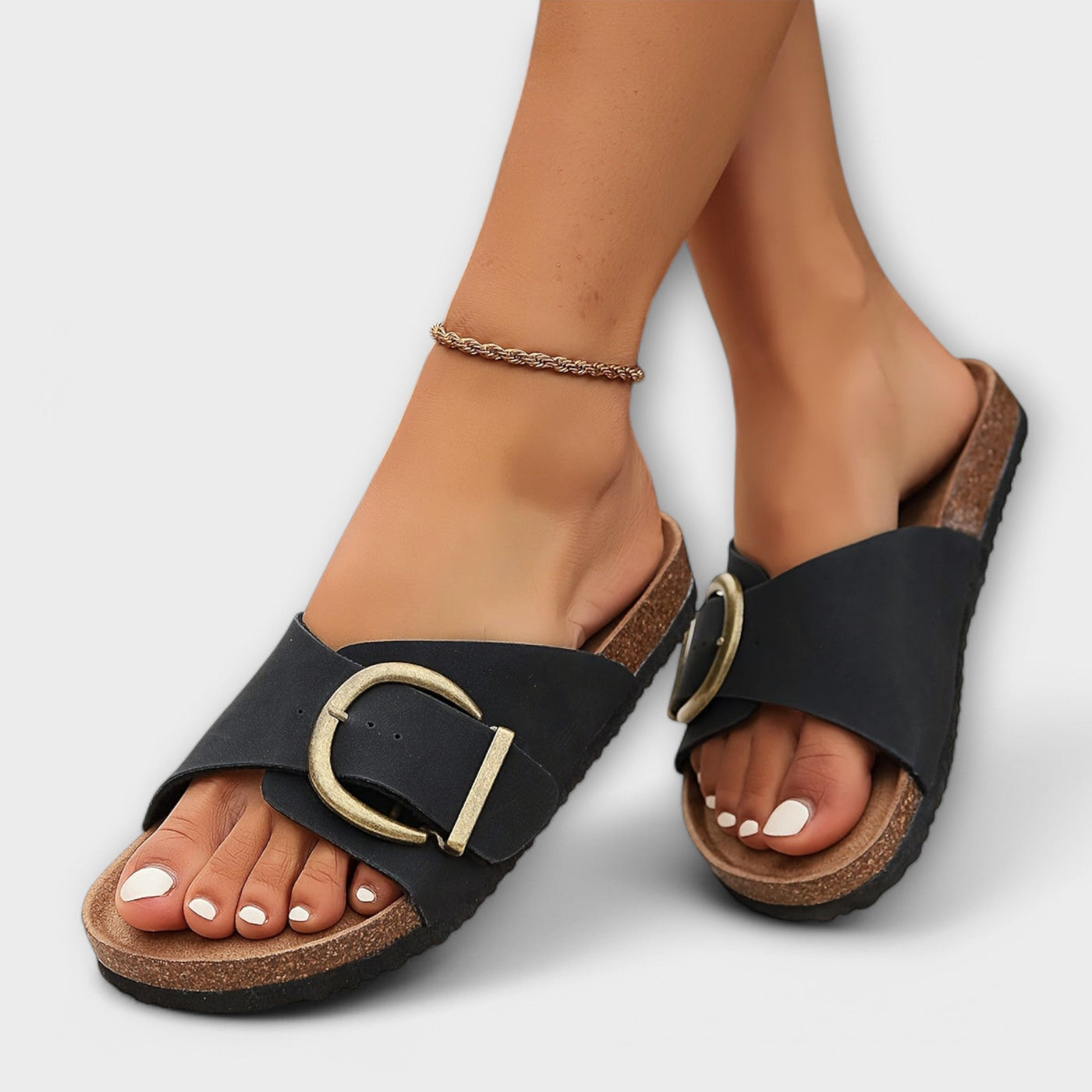 Margie Kork-Sandalen