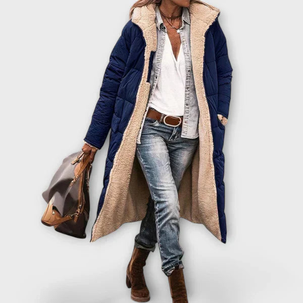 Kora - Knuffelige Bontgevoerde Jas