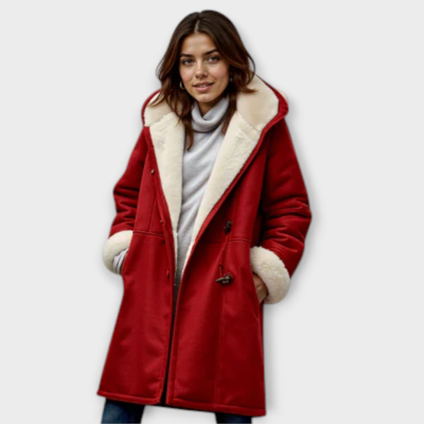 Antonia - Knuffelige Faux-Fur Winterjas
