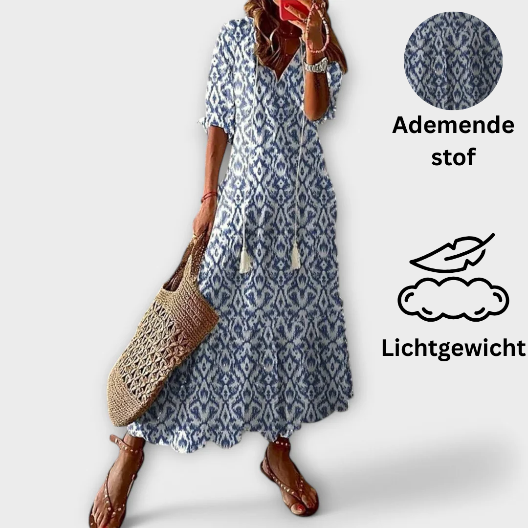 Bettina - Boheemse Maxijurk