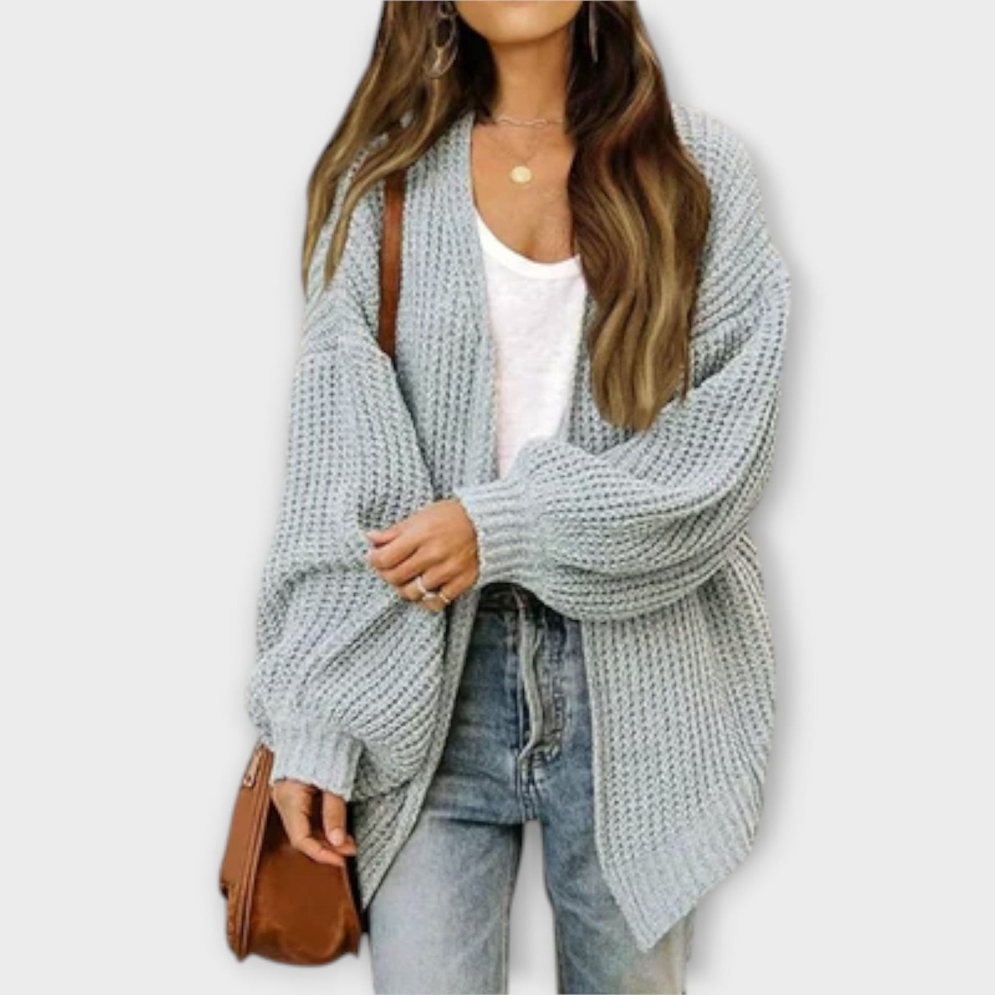 Leppa - Casual gebreide cardigan