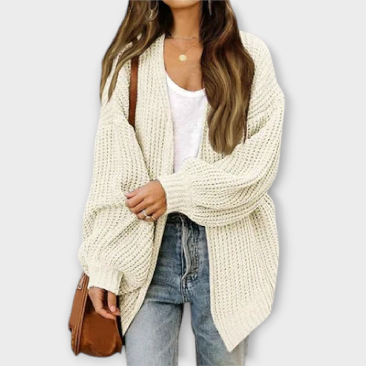 Leppa - Casual gebreide cardigan