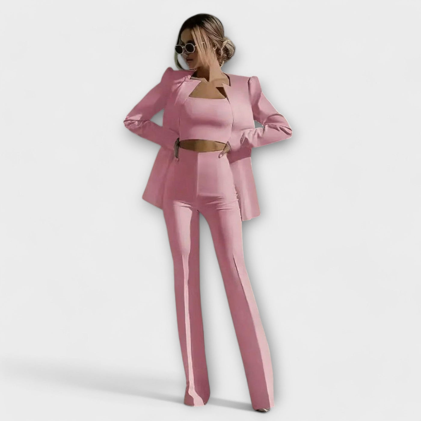 Selina - Stijlvol 3-delig Set (Blazer, Top, Broek)