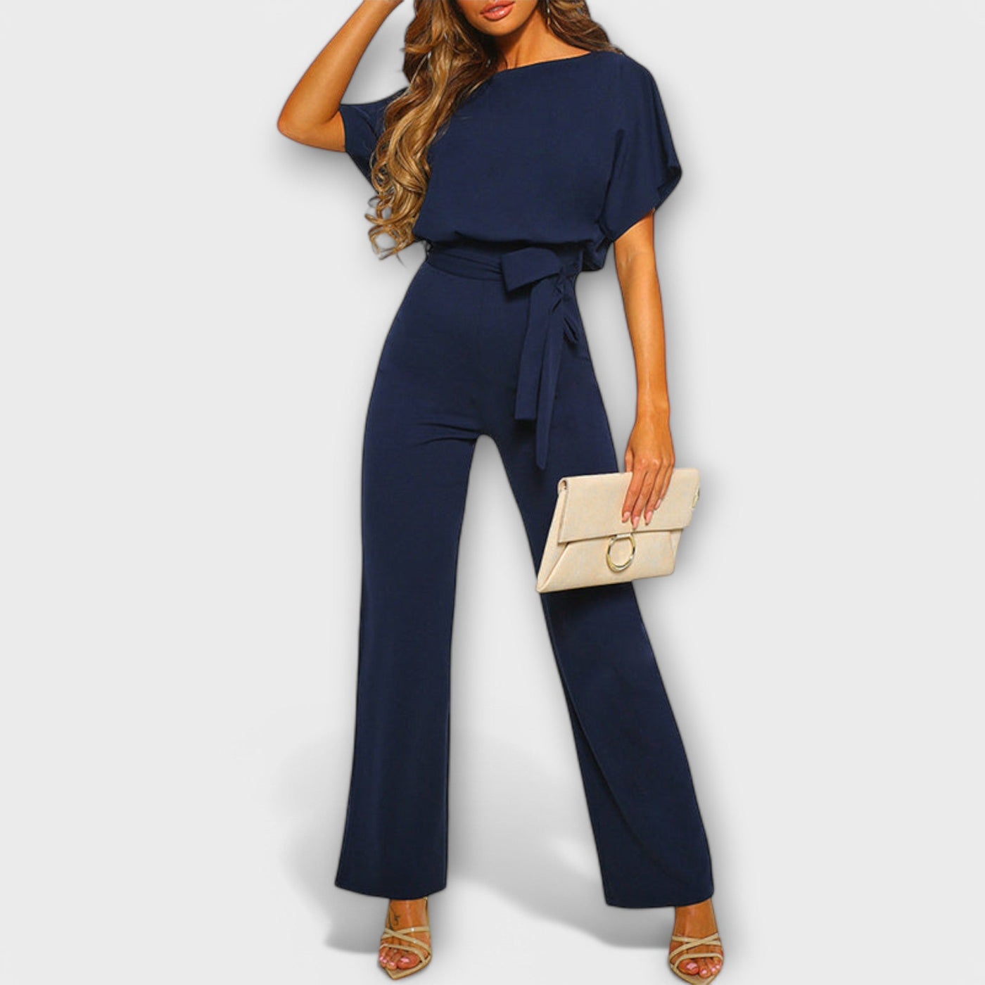 Stijlvolle en eenvoudige jumpsuit